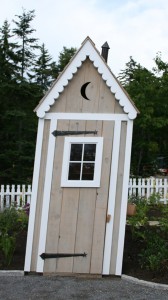 In the Farmstead by B Freeman This crooked little house is in the Children's Garden.