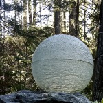 Chiseled Orb of Glass by Henry Richardson