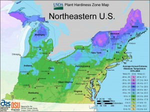 Climate change NE-plant-map-3000